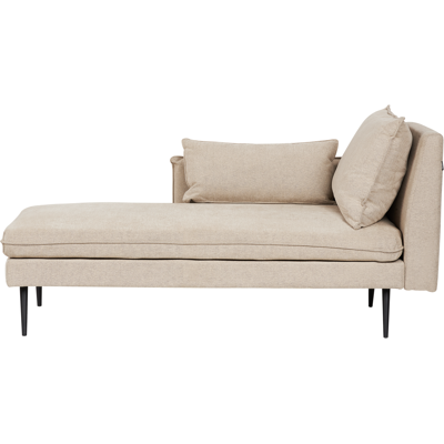 Beliani Divaani oikea YERRES kangas Beige Beliani Divaani oikea YERRES kangas Beige