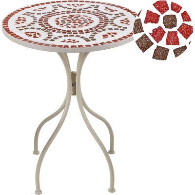 Beliani Bistropöytä SPELLO 60 cm 60 cm Valkoinen Beliani Bistropöytä SPELLO 60 cm 60 cm Valkoinen