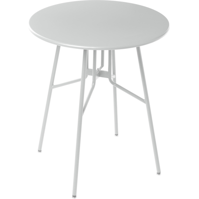 Beliani Bistropöytä TALTAL 64 cm 64 cm metalli Harmaa Beliani Bistropöytä TALTAL 64 cm 64 cm metalli Harmaa
