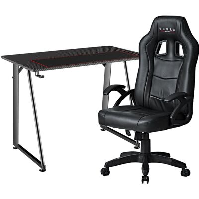 Kuura Gaming Pelituoli + Pelipöytä Special Bundle Kuura Gaming Pelituoli + Pelipöytä Special Bundle