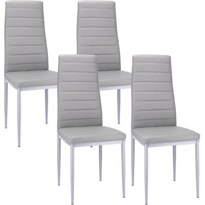VERUM Ecokäsnällinen harmaa tuolisarja - Tuoli VERUM Ecokäsnällinen harmaa tuolisarja - Tuoli