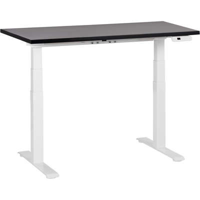 Beliani Destines Sähkökorkeuden säädettävä työpöytä - Moderni Musta - 120x72 cm Beliani Destines Sähkökorkeuden säädettävä työpöytä - Moderni Musta - 120x72 cm