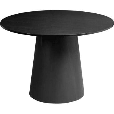 Beliani Ruokapöytä OYEN Musta 120 cm 120 cm Beliani Ruokapöytä OYEN Musta 120 cm 120 cm