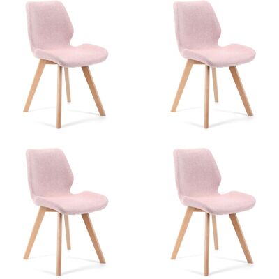 Akord Tuoli Vaaleanpunainen 40x53x42 Akord Tuoli Vaaleanpunainen 40x53x42