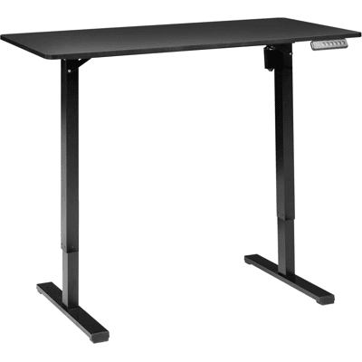 Beliani Sähkösäädettävä työpöytä TAVARES Musta 120 cm 60 cm Beliani Sähkösäädettävä työpöytä TAVARES Musta 120 cm 60 cm