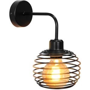 NETTLIFE Vintage - seinävalaisin,sisävalaisin,retro - seinävalaisin,musta,käytävävalaisin,E27 NETTLIFE Vintage - seinävalaisin,sisävalaisin,retro - seinävalaisin,musta,käytävävalaisin,E27