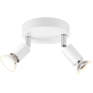 NETTLIFE LED - kattovalaisin GU10 - 2 modernia pyöreää kattokohdevaloa 350° kattokohdevalaisimet keittiöön NETTLIFE LED - kattovalaisin GU10 - 2 modernia pyöreää kattokohdevaloa 350° kattokohdevalaisimet keittiöön