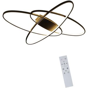 NETTLIFE LED-kattovalaisin olohuoneeseen, himmennettävä, kaukosäätimellä, moderni eteisen kattovalaisin 3000-6500K 75W NETTLIFE LED-kattovalaisin olohuoneeseen, himmennettävä, kaukosäätimellä, moderni eteisen kattovalaisin 3000-6500K 75W