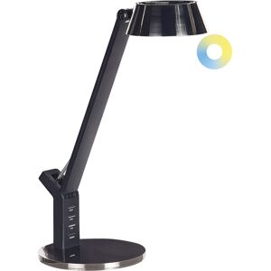 Beliani Työpöydän LED-valaisin CHAMAELEON USB-portilla metalli Messinki Beliani Työpöydän LED-valaisin CHAMAELEON USB-portilla metalli Messinki