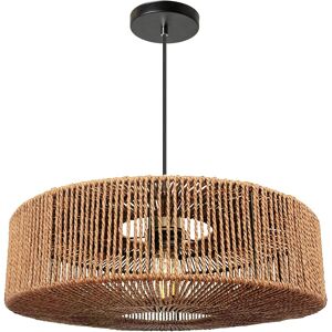 TOOLIGHT Beigen kattovalaisin - E27 Katto-valaisin - Boho-sarja TOOLIGHT Beigen kattovalaisin - E27 Katto-valaisin - Boho-sarja