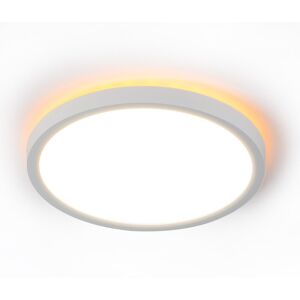 NETTLIFE Musta, himmennettävä, LED - paneeli, 30W, IP44 pyöreä, 28 x 2 5cm, olohuoneen Kattovalaisin, himmennettäväKaukosäätimellä NETTLIFE Musta, himmennettävä, LED - paneeli, 30W, IP44 pyöreä, 28 x 2 5cm, olohuoneen Kattovalaisin, himmennettäväKaukosäätimellä