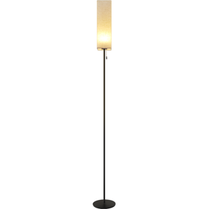 NETTLIFE Himmennettävä LED - lattiavalaisin Retro Kangasvarjostin Olohuoneeseen Vetokytkimellä NETTLIFE Himmennettävä LED - lattiavalaisin Retro Kangasvarjostin Olohuoneeseen Vetokytkimellä