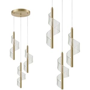 TOOLIGHT riippuvalaisin G178-3CP GOLD Kulta, 127x127x25cm TOOLIGHT riippuvalaisin G178-3CP GOLD Kulta, 127x127x25cm