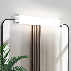 ZMH LED-kylpyhuonevalaisin pistokkeella, 37 cm kromi, IP44 ZMH LED-kylpyhuonevalaisin pistokkeella, 37 cm kromi, IP44