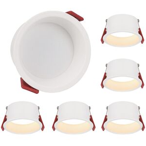 ZMH Upotettavat LED-kohdevalot, 5 kpl, 5 W, IP44-luokiteltu, kylpyhuoneeseen ja keittiöön ZMH Upotettavat LED-kohdevalot, 5 kpl, 5 W, IP44-luokiteltu, kylpyhuoneeseen ja keittiöön