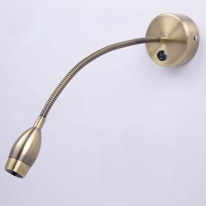 ZMH LED-seinävalaisin lukulamppu 3W 3000K lämmin valkoinen 360° joustava sängynvalaisin ZMH LED-seinävalaisin lukulamppu 3W 3000K lämmin valkoinen 360° joustava sängynvalaisin