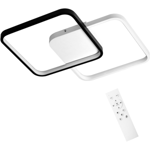 NETTLIFE moderni, 55W, musta, metallinen, LED - kattovalaisin, himmennettäväKaukosäätimellä, 43 cm, design - keittiön Valaisin, olohuoneeseen NETTLIFE moderni, 55W, musta, metallinen, LED - kattovalaisin, himmennettäväKaukosäätimellä, 43 cm, design - keittiön Valaisin, olohuoneeseen