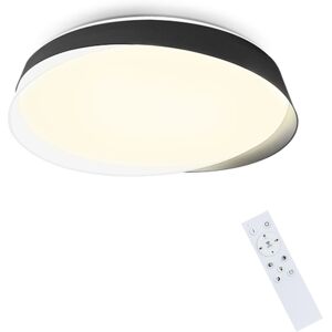 NETTLIFE LED - kattovalaisin, 36W, 3000K -6000K, 415*415*7,5cm, Himmennettävä Musta Kaukosäätimellä NETTLIFE LED - kattovalaisin, 36W, 3000K -6000K, 415*415*7,5cm, Himmennettävä Musta Kaukosäätimellä