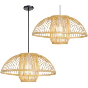 TOOLIGHT riippuvalaisin APP887-1CP NATURAL BOHO Ruskea, 23x40x80cm TOOLIGHT riippuvalaisin APP887-1CP NATURAL BOHO Ruskea, 23x40x80cm