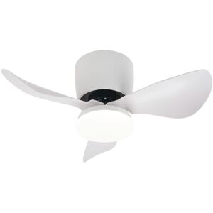 NETTLIFE - kattotuuletin valaistuksella, himmennin, hiljainen, 70 cm, LED, 23 W, valkoinen, kesä/talvi, 6- nopeuksinen ajastin NETTLIFE - kattotuuletin valaistuksella, himmennin, hiljainen, 70 cm, LED, 23 W, valkoinen, kesä/talvi, 6- nopeuksinen ajastin