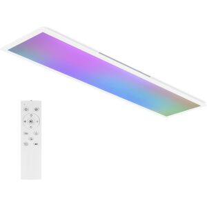 NETTLIFE LED - paneeli, 100 x 25cm, himmennettävä, pitkä, tasainen VäriäVaihtava, RGB - valaistus Kaukosäätimellä, 24W NETTLIFE LED - paneeli, 100 x 25cm, himmennettävä, pitkä, tasainen VäriäVaihtava, RGB - valaistus Kaukosäätimellä, 24W
