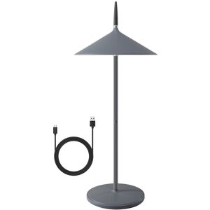 NETTLIFE langaton pöytävalaisin yövalo 2 LED-pöytävalaisimen akkupakkaus 1800mhA ladattava kosketusnäyttö himmennettävä moderni harmaa IP44 USB NETTLIFE langaton pöytävalaisin yövalo 2 LED-pöytävalaisimen akkupakkaus 1800mhA ladattava kosketusnäyttö himmennettävä moderni harmaa IP44 USB