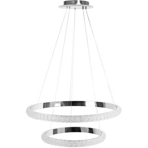 TOOLIGHT riippuva kattovalaisin LED G046-2CP kromi, 63x63x4cm TOOLIGHT riippuva kattovalaisin LED G046-2CP kromi, 63x63x4cm
