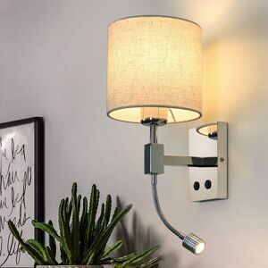 ZMH LED-seinävalaisin valkoinen LED E27 ZMH LED-seinävalaisin valkoinen LED E27