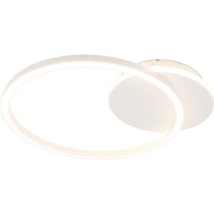 NETTLIFE LED - kattovalaisin,olohuoneeseen,24W,musta,moderni,2 rengasta,3000K,lämmin,valkoinen NETTLIFE LED - kattovalaisin,olohuoneeseen,24W,musta,moderni,2 rengasta,3000K,lämmin,valkoinen