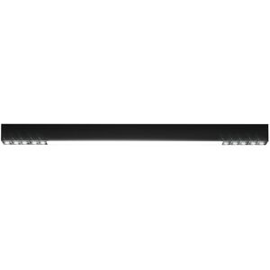 NETTLIFE LED - kattovalaisin, musta 25W pitkä, moderni himmennettävä, olohuoneen lamppu Kaukosäätimellä 80cm toimistoon ja makuuhuoneeseen NETTLIFE LED - kattovalaisin, musta 25W pitkä, moderni himmennettävä, olohuoneen lamppu Kaukosäätimellä 80cm toimistoon ja makuuhuoneeseen
