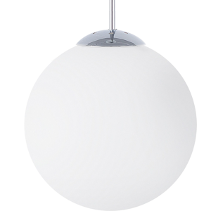 Beliani Kattovalaisin Valkoinen Keraami - BARROW Small - Katto-LED Beliani Kattovalaisin Valkoinen Keraami - BARROW Small - Katto-LED