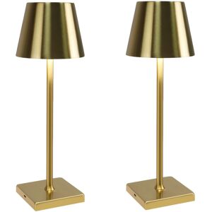 NETTLIFE Vintage, Gold, LED - pöytävalaisin, Langaton Kosketushimmennettävä, yöpöytävalaisin, 3Värilämpötilalla NETTLIFE Vintage, Gold, LED - pöytävalaisin, Langaton Kosketushimmennettävä, yöpöytävalaisin, 3Värilämpötilalla