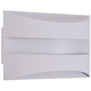 NETTLIFE Valkoinen sisäseinävalaisin LED-valaistuksella - Moderni design, lämpimän valkoinen 3000 K, 5 W ylös-/alaspäin suuntautuvalla valaistuksella NETTLIFE Valkoinen sisäseinävalaisin LED-valaistuksella - Moderni design, lämpimän valkoinen 3000 K, 5 W ylös-/alaspäin suuntautuvalla valaistuksella