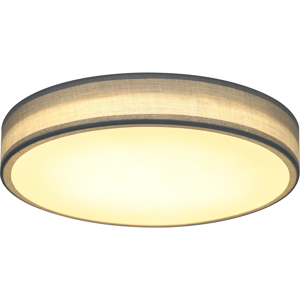 NETTLIFE LED-kattovalaisin, makuuhuoneeseen, moderni, kangasvarjostin, pyöreä, 3000 K, 12 W NETTLIFE LED-kattovalaisin, makuuhuoneeseen, moderni, kangasvarjostin, pyöreä, 3000 K, 12 W