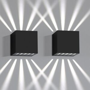 ZMH LED-seinävalaisin 2 kpl LED-seinävalaisin Ulkoseinävalaisin Sisäseinävalaisin ZMH LED-seinävalaisin 2 kpl LED-seinävalaisin Ulkoseinävalaisin Sisäseinävalaisin