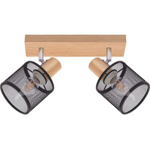 NETTLIFE Kattovalaisin 2 pistettä musta puukuvio - kattovalaisin E14 säädettävä 350° 4 lamppua max 25 W moderni olohuoneeseen, makuuhuoneeseen NETTLIFE Kattovalaisin 2 pistettä musta puukuvio - kattovalaisin E14 säädettävä 350° 4 lamppua max 25 W moderni olohuoneeseen, makuuhuoneeseen