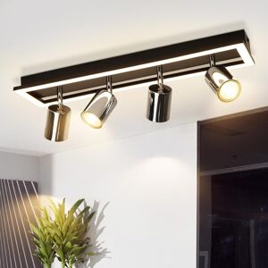 ZMH LED-kattospottivalaisin 4 polttimolla, GU10 18W, 52CM kattovalaisin toimistoon ja olohuoneeseen ZMH LED-kattospottivalaisin 4 polttimolla, GU10 18W, 52CM kattovalaisin toimistoon ja olohuoneeseen