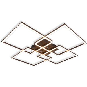 NETTLIFE LED - kattovalaisin,4 musta,moderni,32W,3000K,lämmin,valkoinen NETTLIFE LED - kattovalaisin,4 musta,moderni,32W,3000K,lämmin,valkoinen