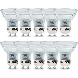 NETTLIFE 10 kpl GU10 LED-lamppupaketti Lämpövalkoinen 4W - PAR16 Upotussuuntaaja Säteen Kulma 120° Valaistus 3000K Keittiövalaisin Kattoon NETTLIFE 10 kpl GU10 LED-lamppupaketti Lämpövalkoinen 4W - PAR16 Upotussuuntaaja Säteen Kulma 120° Valaistus 3000K Keittiövalaisin Kattoon