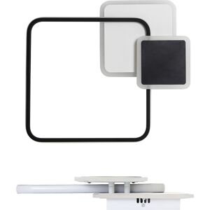 NETTLIFE LED - kattovalaisin 45*41cm, 46W, 3000K -6000K himmennettävä lamppu musta designilla makuuhuoneeseen, toimistoon, keittiöön NETTLIFE LED - kattovalaisin 45*41cm, 46W, 3000K -6000K himmennettävä lamppu musta designilla makuuhuoneeseen, toimistoon, keittiöön