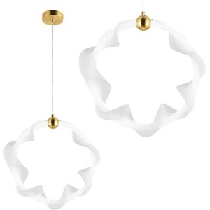TOOLIGHT riippuva kattovalaisin LED G014-1CP valkokulta, 40x40x85cm TOOLIGHT riippuva kattovalaisin LED G014-1CP valkokulta, 40x40x85cm