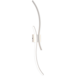NETTLIFE Sisä-LED-seinävalaisin - 14 W Eteisvalaisin 100 CM Valkoinen Portaikovalaisin Moderni Aaltokuvio 3000K NETTLIFE Sisä-LED-seinävalaisin - 14 W Eteisvalaisin 100 CM Valkoinen Portaikovalaisin Moderni Aaltokuvio 3000K