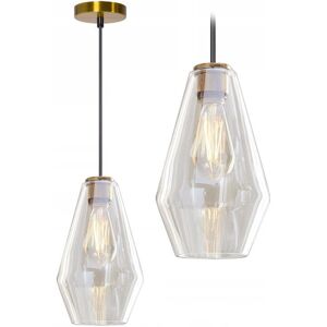 TOOLIGHT riippuva kattovalaisin APP438-1CP läpinäkyvä, 29, 5x18x29, 5cm TOOLIGHT riippuva kattovalaisin APP438-1CP läpinäkyvä, 29, 5x18x29, 5cm