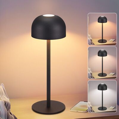 NETTLIFE Langaton LED-pöytävalaisin: Himmennettävä kosketuspöytävalaisin, jossa 3 värilämpötilaa, USB NETTLIFE Langaton LED-pöytävalaisin: Himmennettävä kosketuspöytävalaisin, jossa 3 värilämpötilaa, USB