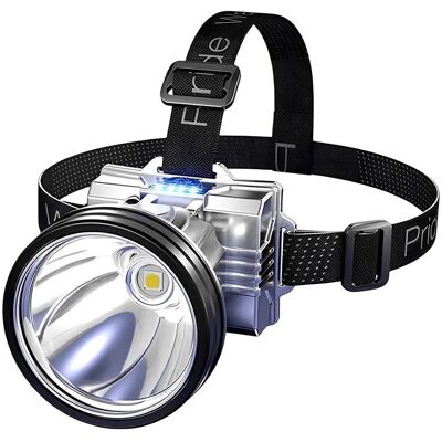 Avizar LED-otsalamppu, 3 tilaa, ladattava, 10 tunnin käyttöaika Avizar LED-otsalamppu, 3 tilaa, ladattava, 10 tunnin käyttöaika