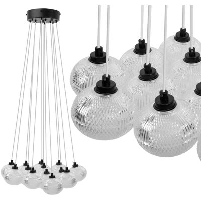 TOOLIGHT kattovalaisin MS024-13CP musta, 15x15x115cm TOOLIGHT kattovalaisin MS024-13CP musta, 15x15x115cm
