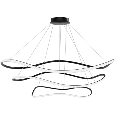 TOOLIGHT riippuvalaisin LHJ016-CP3 musta musta, 60x60x30cm TOOLIGHT riippuvalaisin LHJ016-CP3 musta musta, 60x60x30cm