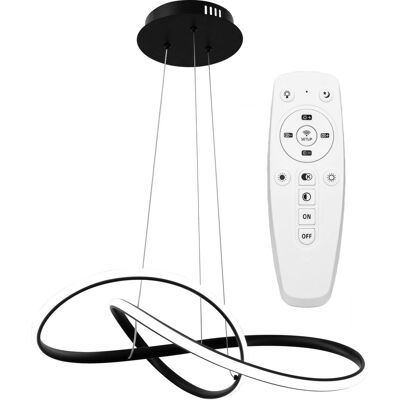 TOOLIGHT riippuva kattovalaisin APP395-CP musta, 14, 5x55x90cm TOOLIGHT riippuva kattovalaisin APP395-CP musta, 14, 5x55x90cm