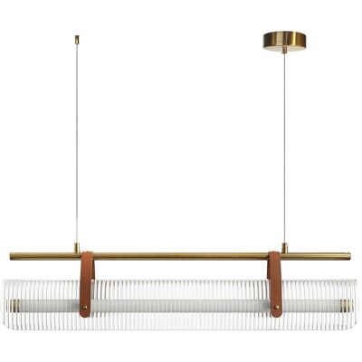 TOOLIGHT riippuvalaisin APP1796-CP harjattu kulta, 82x9x95cm TOOLIGHT riippuvalaisin APP1796-CP harjattu kulta, 82x9x95cm