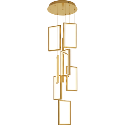 TOOLIGHT riippuvalaisin LHJ090-7CP Kulta, 30x30x20cm TOOLIGHT riippuvalaisin LHJ090-7CP Kulta, 30x30x20cm